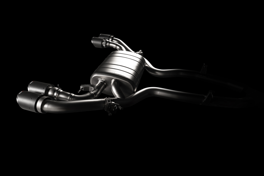 Akrapovic Slip-On Line (Titanium) for 2021+ OPF BMW X3M / X4M / Competition (F97, F98) - ModsDirect