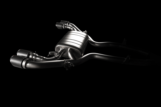 Akrapovic Slip-On Line (Titanium) for 2021+ OPF BMW X3M / X4M / Competition (F97, F98) - ModsDirect