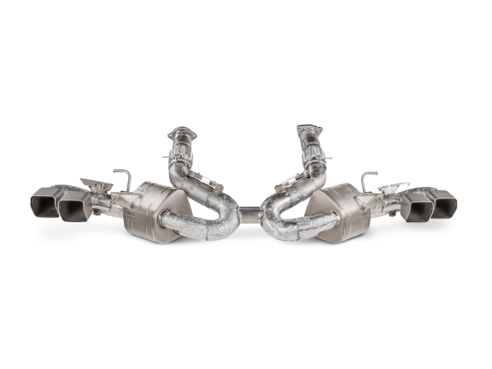 Akrapovic Slip-On Line (Titanium) for OPF Chevrolet C8 Corvette Stingray - ModsDirect