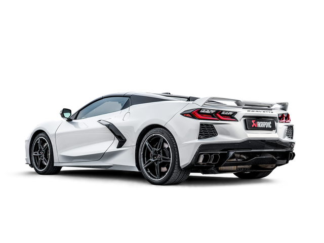 Akrapovic Slip-On Line (Titanium) for OPF Chevrolet C8 Corvette Stingray - ModsDirect