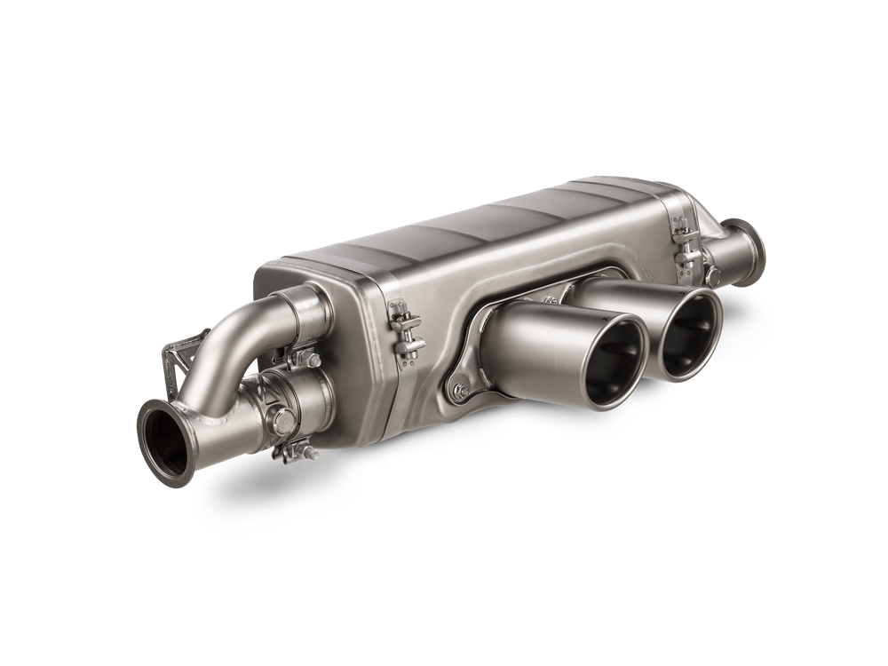 Akrapovic Slip-On Race Line (Titanium) for Porsche 992 GT3 - ModsDirect