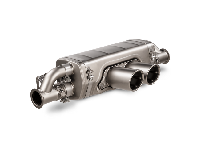 Akrapovic Slip-On Race Line (Titanium) for Porsche 992 GT3 - ModsDirect