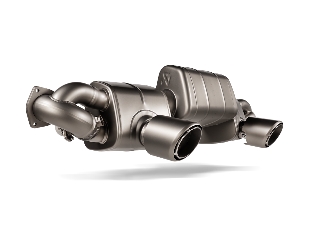Akrapovic Slip-On Race Line (Titanium) for Porsche 718 Cayman GT4 RS - ModsDirect
