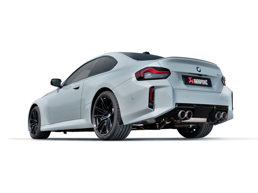 Akrapovic Slip-On Line (Titanium) for BMW M2 (G87) - ModsDirect