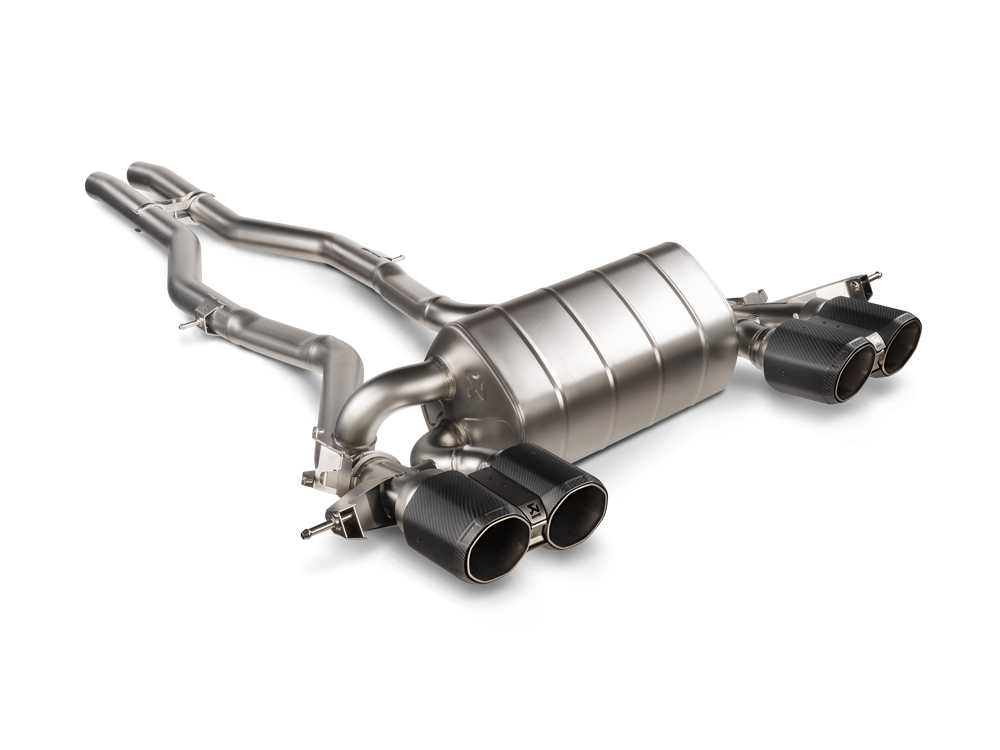 Akrapovic Slip-On Line (Titanium) for BMW M3 / M4 (G80, G81, G82, G83) - ModsDirect
