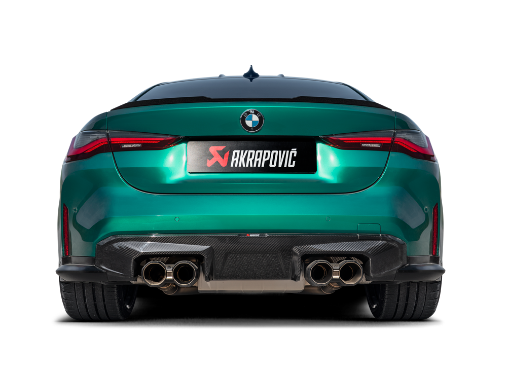 Akrapovic Slip-On Line (Titanium) for BMW M3 / M4 (G80, G81, G82, G83) - ModsDirect