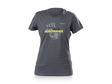 Akrapovic Womens T-Shirt - Pure Performance - Grey M - ModsDirect