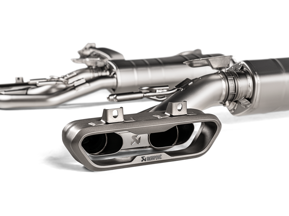 Akrapovic Evolution Line (Titanium) for OPF Mercedes W463a G63 FL with Sound Kit - ModsDirect