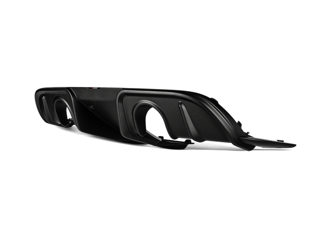 Akrapovic Rear Carbon Fibre Diffuser - Matte for Porsche 718 Cayman GT4 RS - ModsDirect