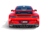 Akrapovic Rear Carbon Fibre Diffuser - Matte for Porsche 992 GT3 - ModsDirect