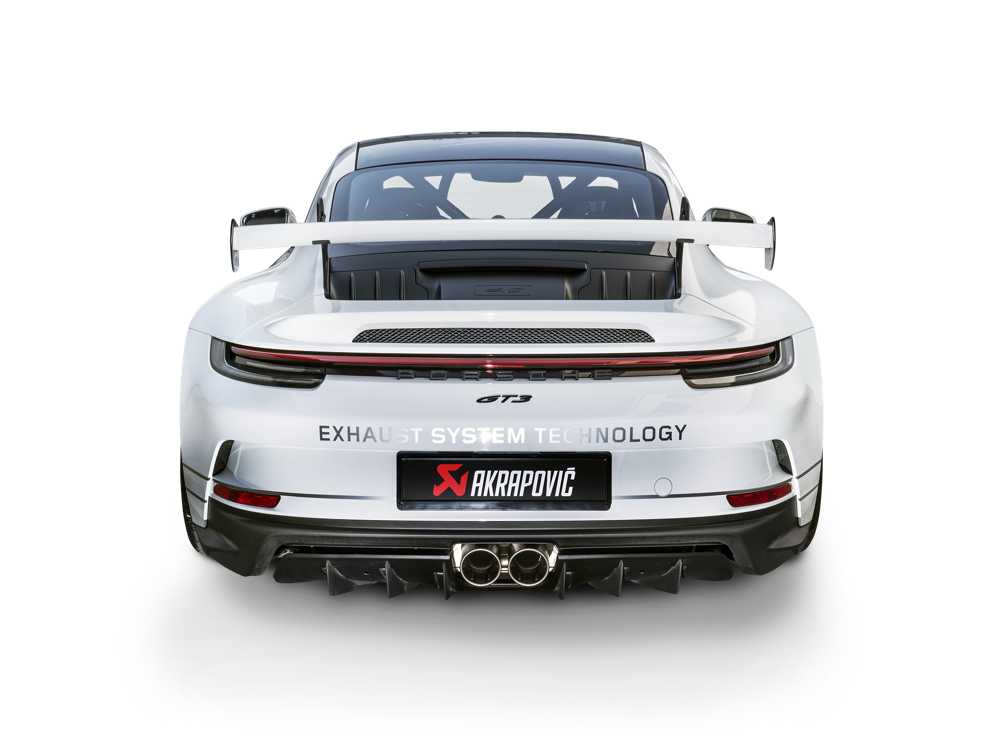 Akrapovic Evolution Header Set (Titanium) for Porsche 992 GT3 - ModsDirect