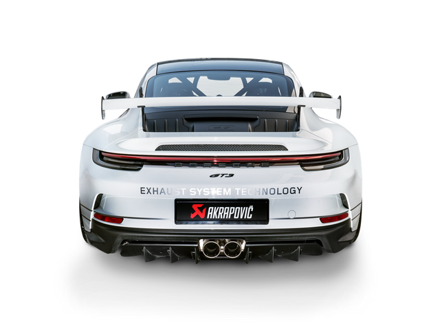 Akrapovic Evolution Header Set (Titanium) for Porsche 992 GT3 - ModsDirect