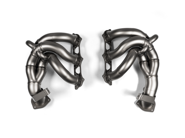 Akrapovic Evolution Header Set (Titanium) Porsche 718 Cayman GT4 RS - ModsDirect