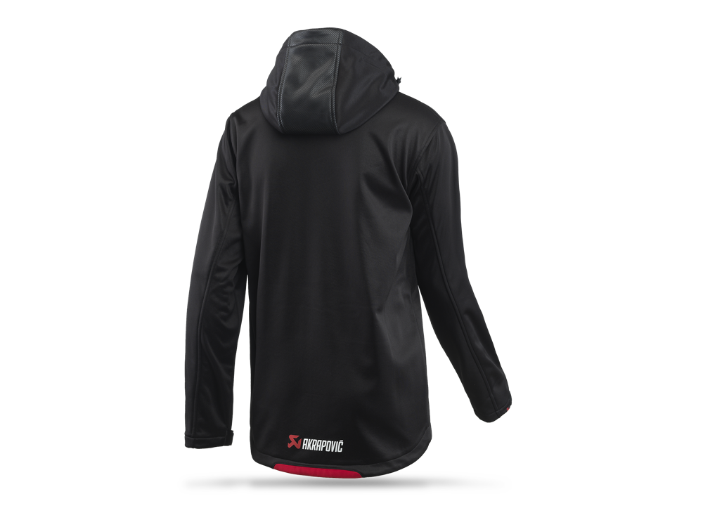 Akrapovic Mens Corpo Softshell Jacket - Black 3XL - ModsDirect