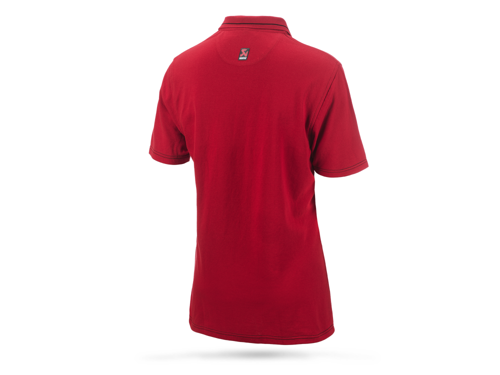 Akrapovic Mens Corpo Polo - Red M - ModsDirect