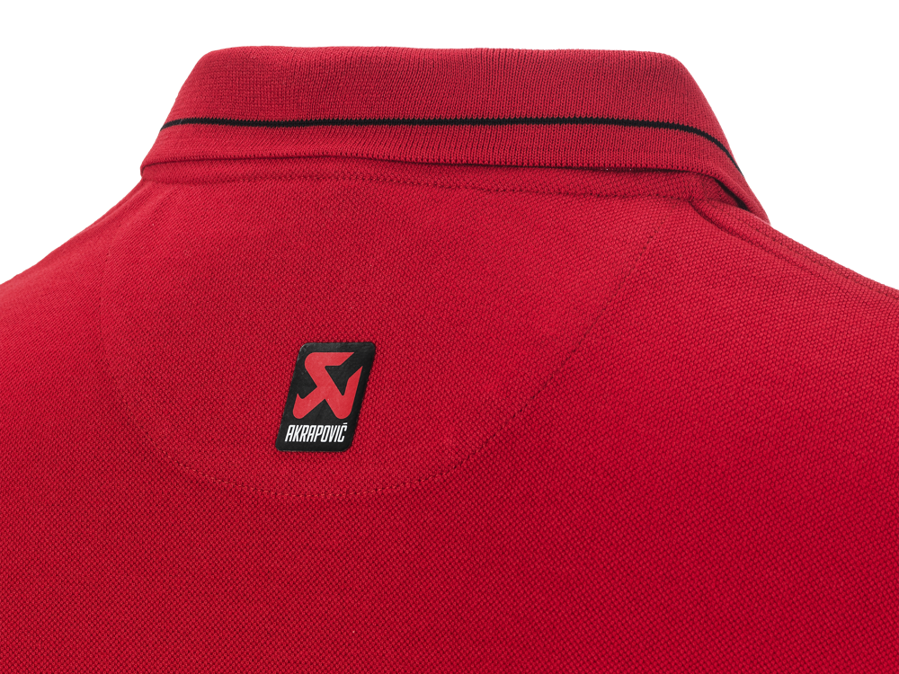 Akrapovic Mens Corpo Polo - Red XS - ModsDirect