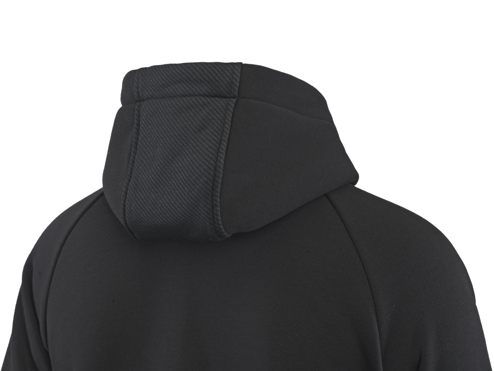 Akrapovic Mens Corpo Zip Hoodie - Black 3XL - ModsDirect