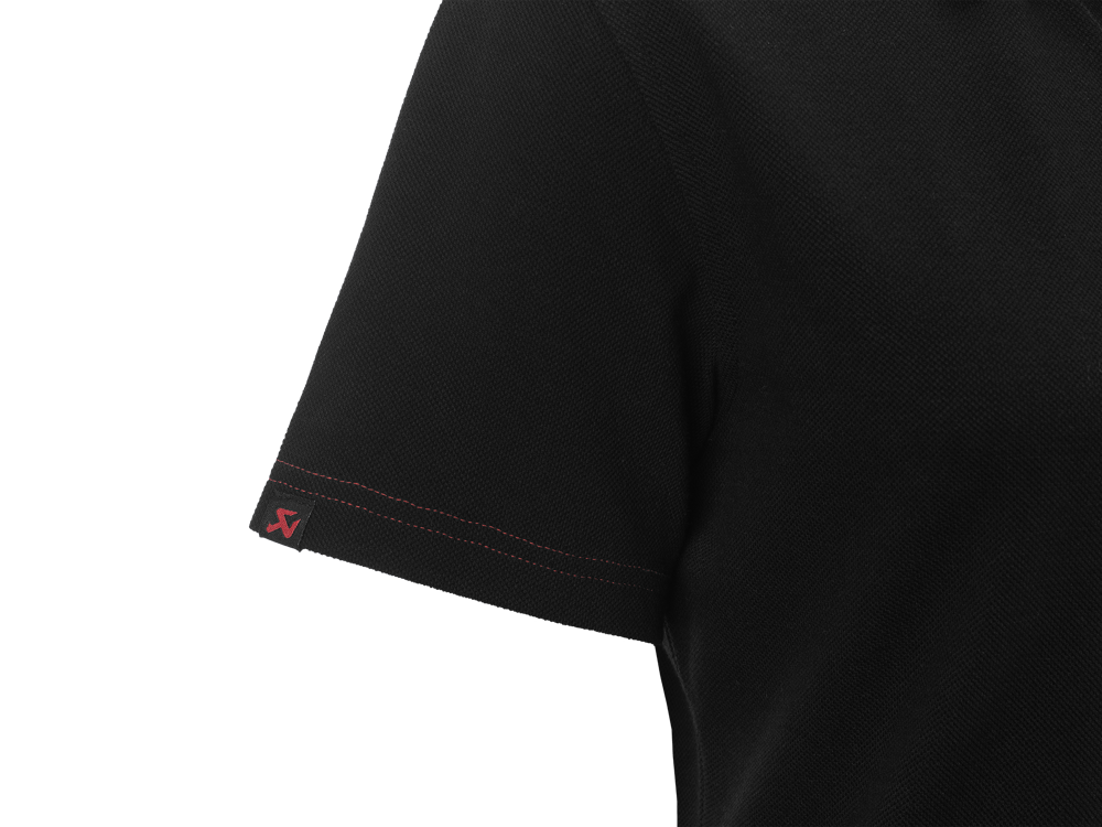 Akrapovic Womens Corpo Polo - Black L - ModsDirect