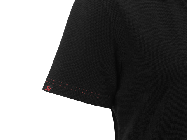 Akrapovic Womens Corpo Polo - Black L - ModsDirect
