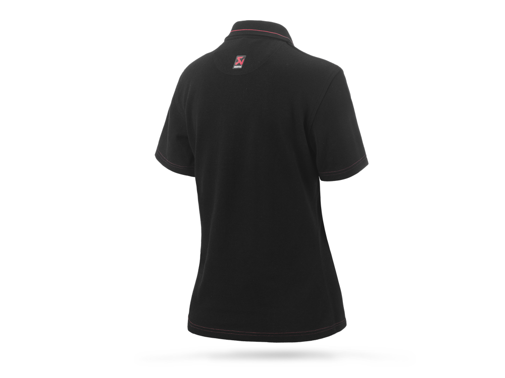 Akrapovic Womens Corpo Polo - Black XS - ModsDirect