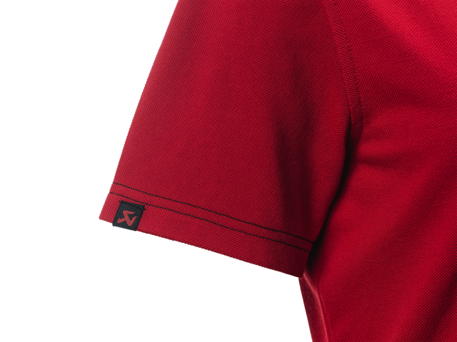 Akrapovic Womens Corpo Polo - Red M - ModsDirect