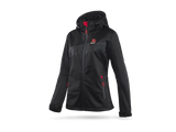 Akrapovic Womens Corpo Softshell Jacket - Black S - ModsDirect