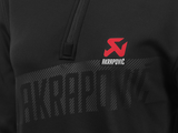 Akrapovic Womens Corpo Turtleneck Zip - Black XXL - ModsDirect