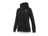 Akrapovic Womens Corpo Zip Hoodie - Black XS - ModsDirect
