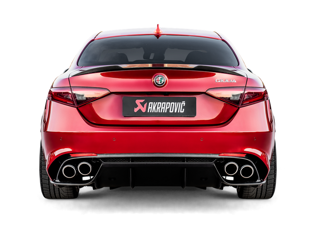 Akrapovic Exhaust System for Alfa Romeo Giulia Quadrifoglio - ModsDirect