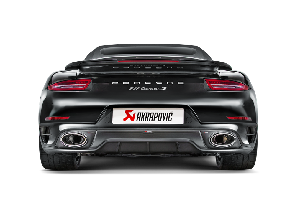 Akrapovic Exhaust System for Porsche 911 Turbo/Turbo S (991.1) - ModsDirect
