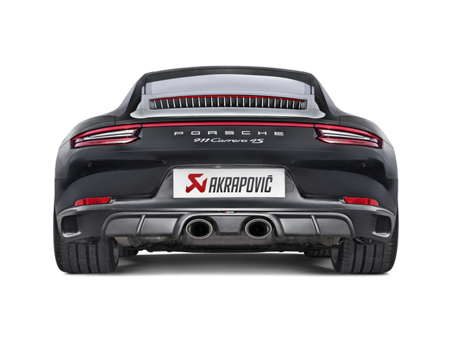 Akrapovic Exhaust System for Porsche 911 Carrera S/4/4S/GTS (991.2) (OE Non-Sport Set) - ModsDirect