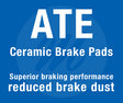 ATE | Ceramic Brake Pads Rear SET
