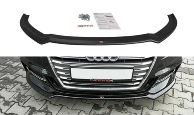 MAXTON DESIGN | V2 Front Splitter (Audi S3/A3 S-Line 8V Facelift) - ModsDirect