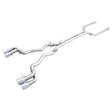 AWE 18-19 BMW M5 (F90) 4.4T AWD Cat-back Exhaust - Track Edition (Chrome Silver Tips)