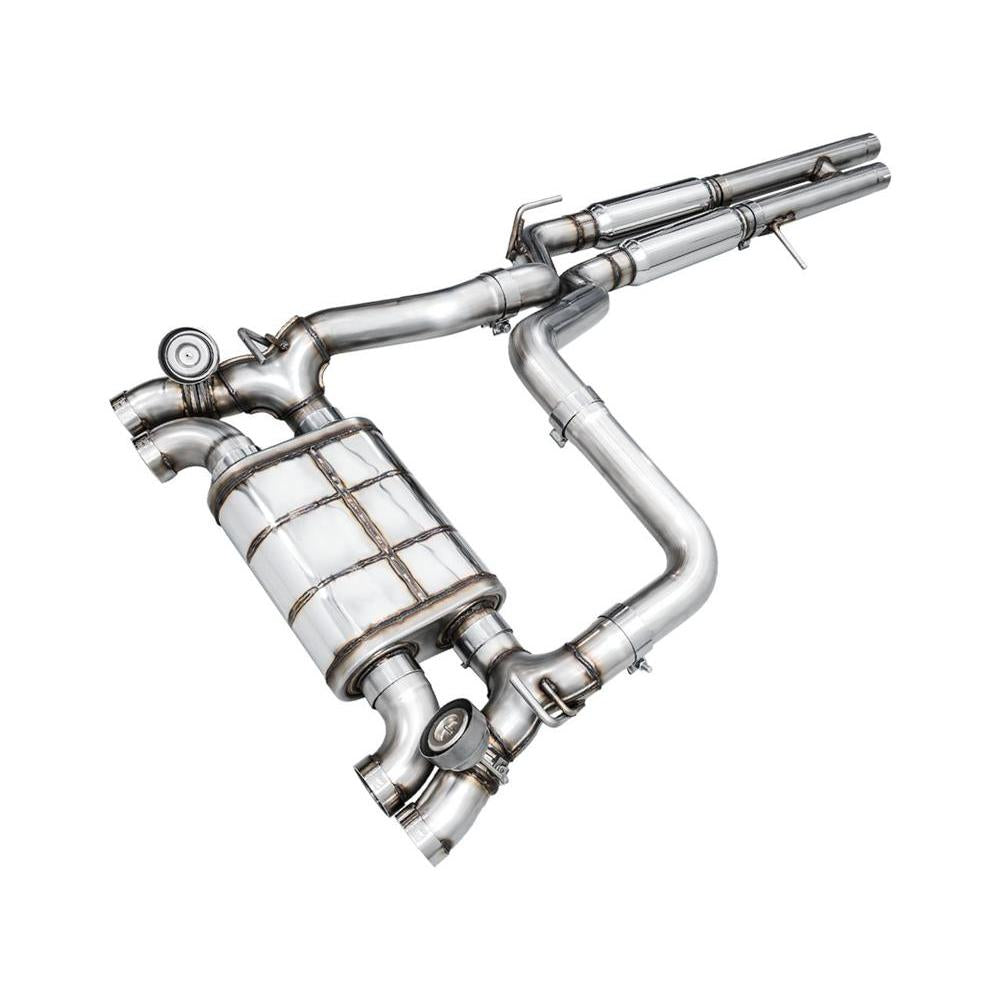AWE SwitchPath Exhaust for Wrangler 392 - Quad BashGuards
