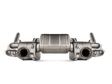 Akrapovic Link Pipe Set (Titanium) for 2020 Porsche 718 Cayman GT4