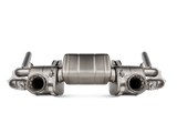 Akrapovic Link Pipe Set (Titanium) for 2020 Porsche 718 Cayman GT4