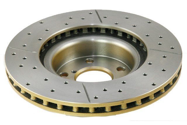 DBA | 650X Street Cross Drilled Slotted Front Rotors PAIR - ModsDirect