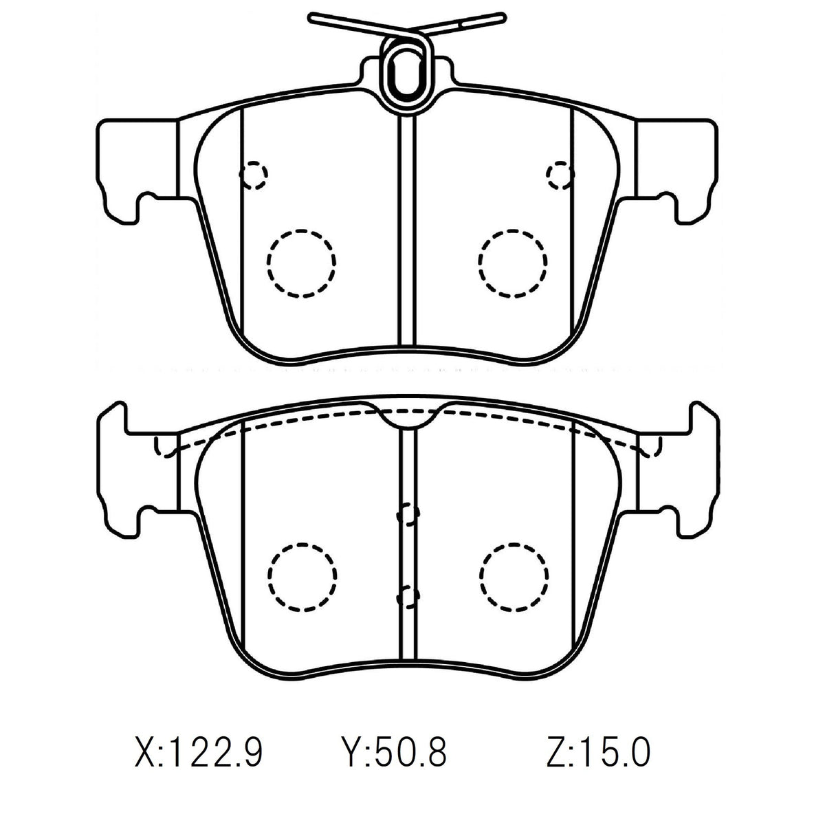 CIRCO M119 Race Brake Pads Audi RS3 2015 on