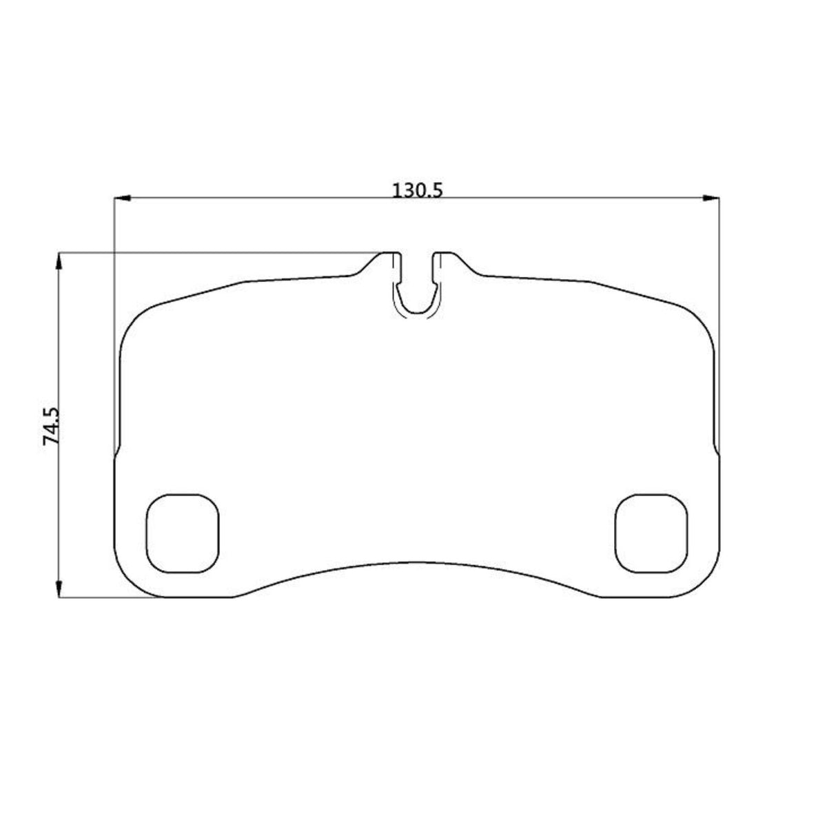 CIRCO M207E Race Brake Pads Porsche GT3 Cup (997)