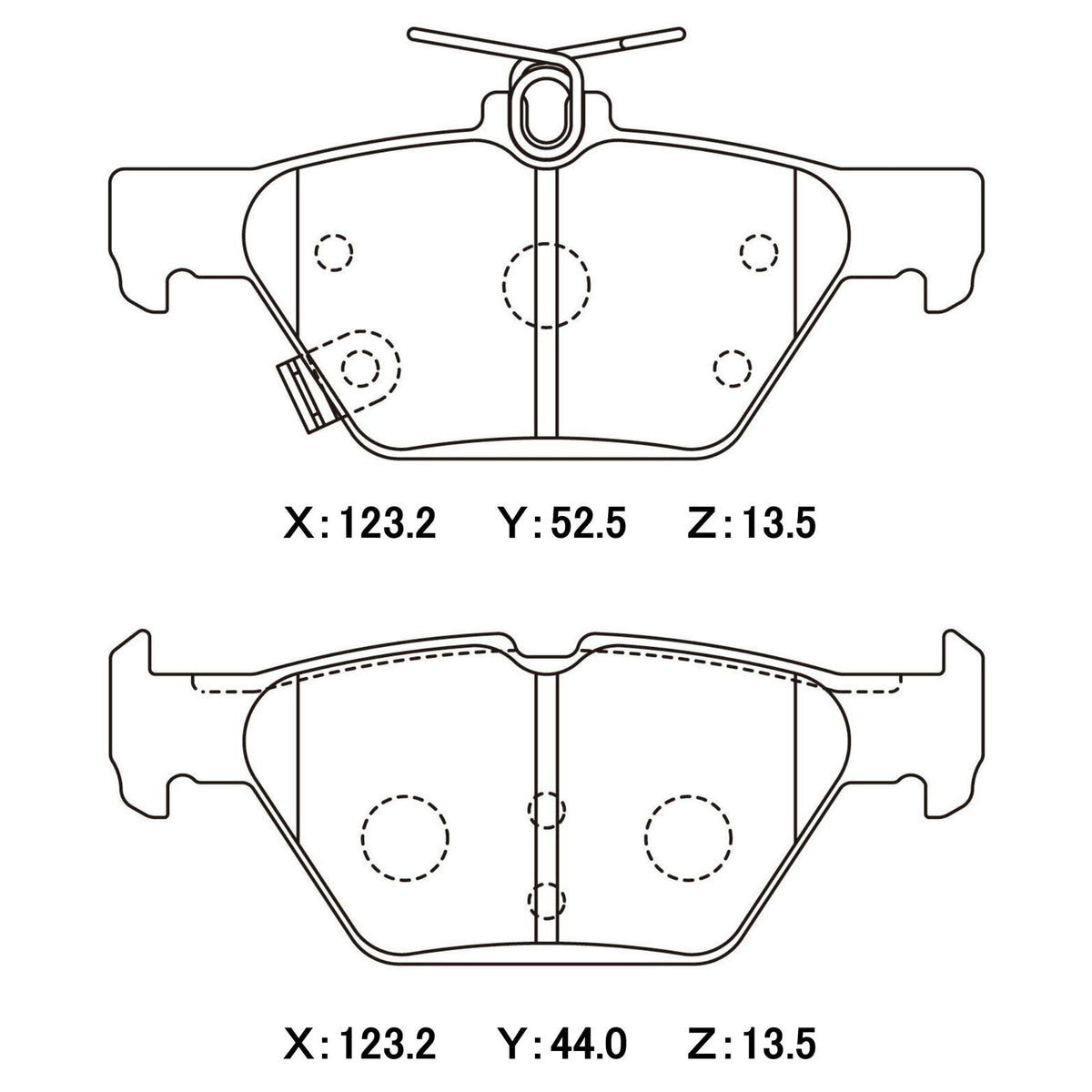 CIRCO SC17 Street Performance Brake Pads Subaru Impreza WRX 2016 on