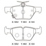 CIRCO SC17 Street Performance Brake Pads Subaru Impreza WRX 2016 on