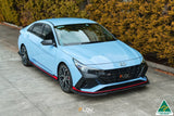 CN7 Elantra N Sedan 2021 Front Lip Splitter Extensions (Pair)