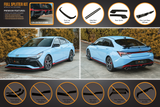 CN7 i30N Sedan 2021-2023 Full Lip Splitter Set