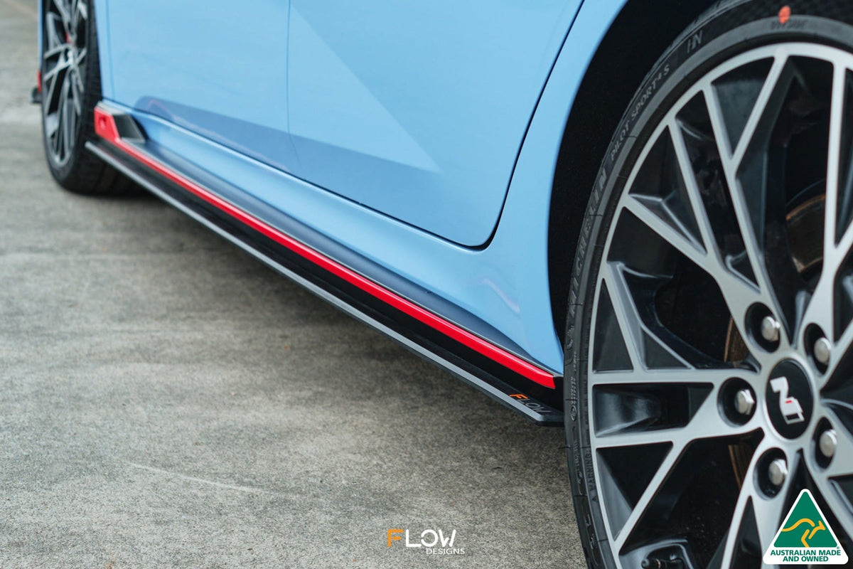 CN7 i30N Sedan 2021-2023 Side Skirt Splitters (Pair)
