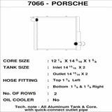 CSF Porsche 991.1 Carrera / 981 Boxster / Cayman / GT4 (Left) All-Aluminum Radiator