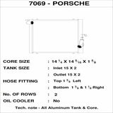 CSF Porsche 991 Turbo / GT3/RS/CUP / 981 Spyder / GT4 (Left) All-Aluminum Radiator