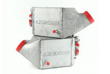 CSF BMW F1X M5 & M6 Twin Charge-Air-Cooler Set - Raw Finish