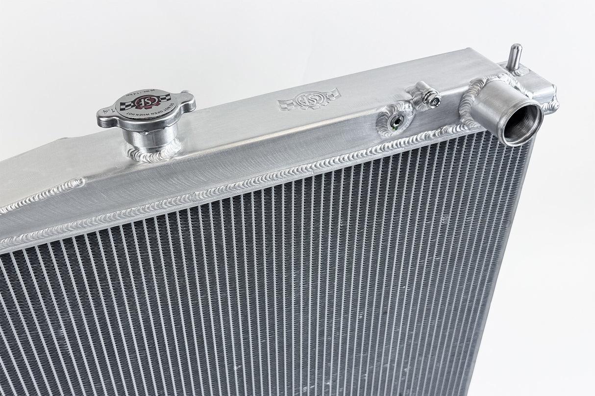 CSF High-Performance All-Aluminum Radiator for Nissan R33 Skyline GT-R - Silver