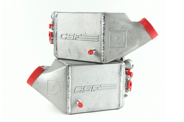 CSF BMW F1X M5 & M6 Twin Charge-Air-Cooler Set - Raw Finish